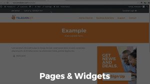 pages and widgets tut thumb