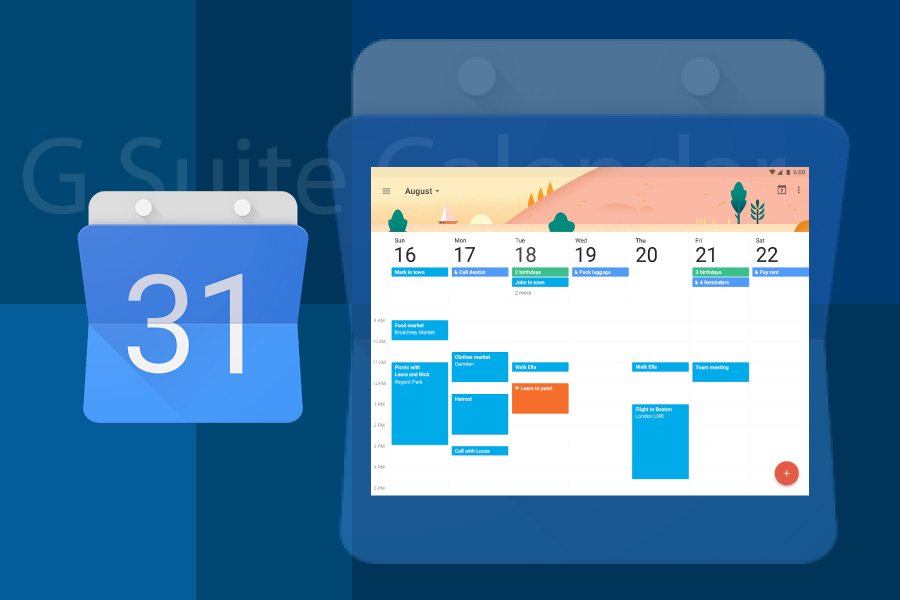 G Suite Calendar