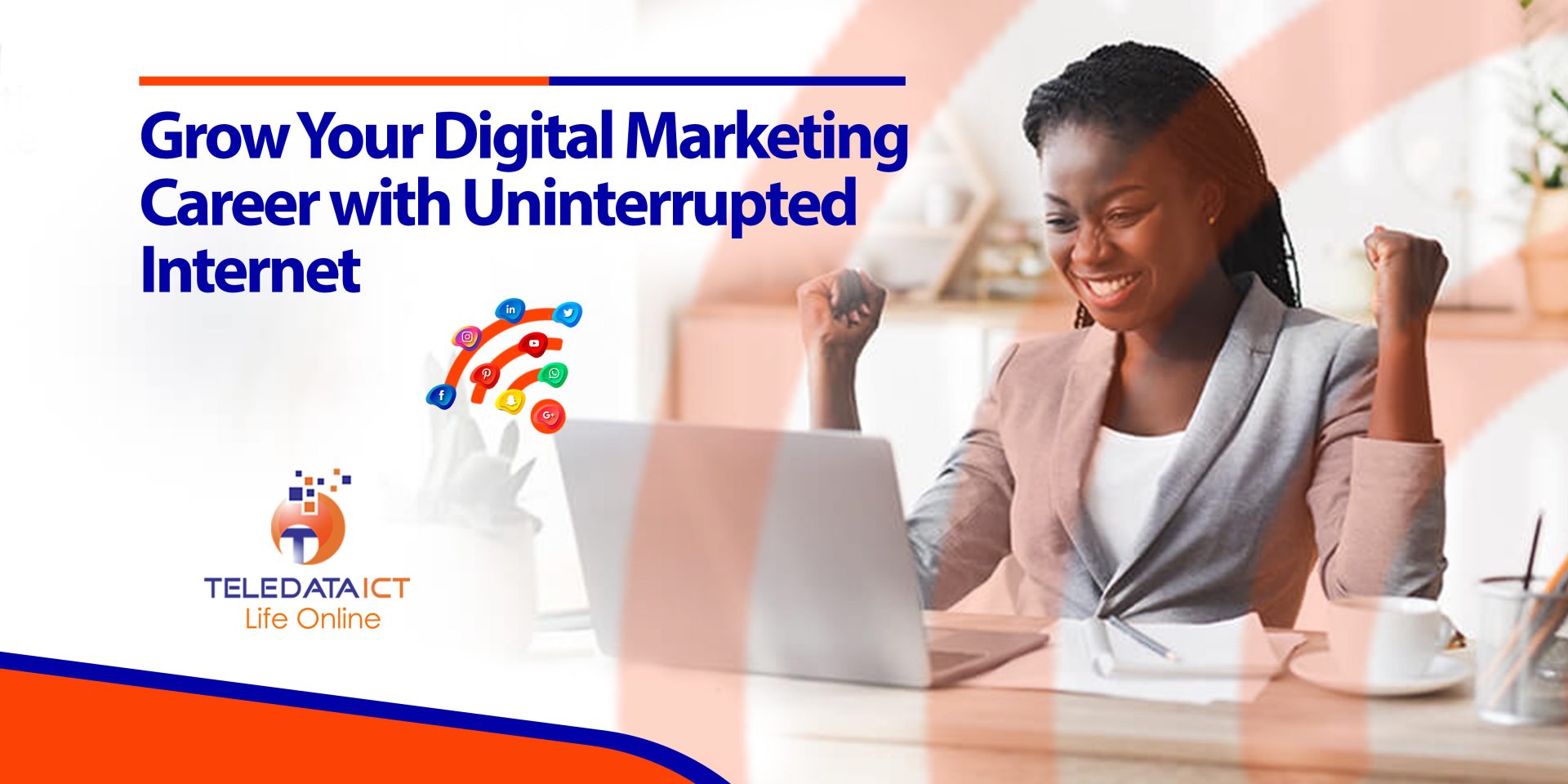 Benefit of unlimited internet for digital marketers